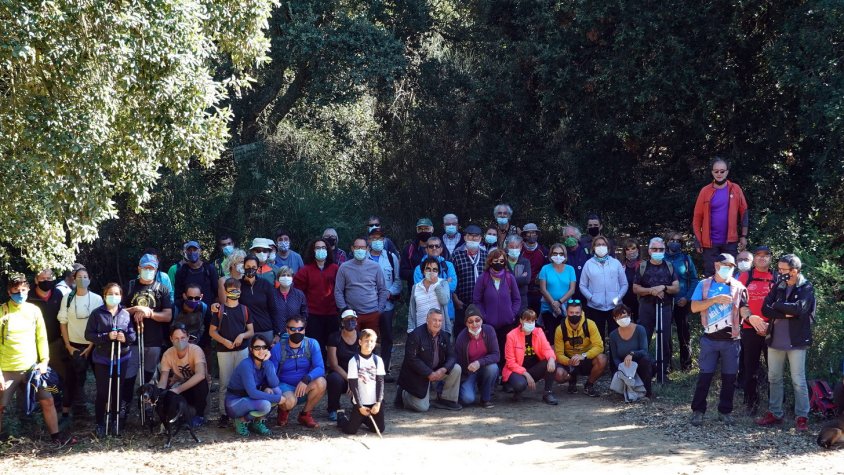 Els participants a la marxa