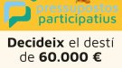 Comença la votació definitiva dels pressupostos participatius