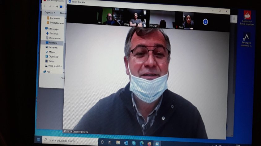 Intervenció a l'assemblea telemàtica del president del Foment, Carles Planas