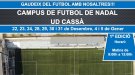 La UD Cassà organitza un campus de futbol per les vacances de Nadal