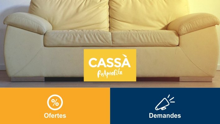 Cassà engegarà el ReAprofita Cassà, una borsa online de productes reutilizables per donar-los un nou ús