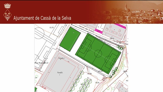 El projecte de camp s'ha presentat en le ple telemàtc d'avui