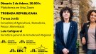 Esquerra convoca una Trobada Republicana telemàtica amb Teresa Jordà i Laia Cañigueral