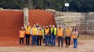 Estudiants internacionals visiten la planta de gestió de residus Cañet Xirgu