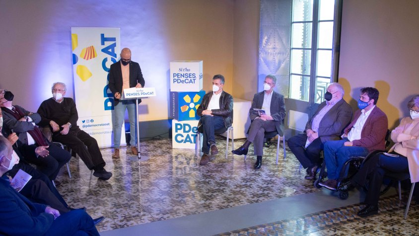 Can Trinxeria ha acollit el míting del PDECAT