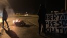 Tallen la variant de Cassà en protesta per l'empresonament de Pablo Hasél