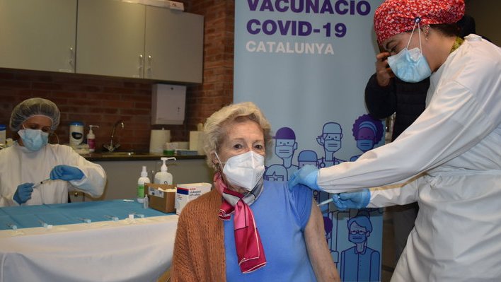 Vacunació al CAP de Cassà