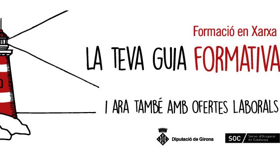 La cerca d’ofertes laborals per comarques s’afegeix al web Formació en Xarxa de la Diputació de Girona