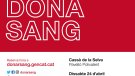 El 24 d'abril donació de sang a Cassà.