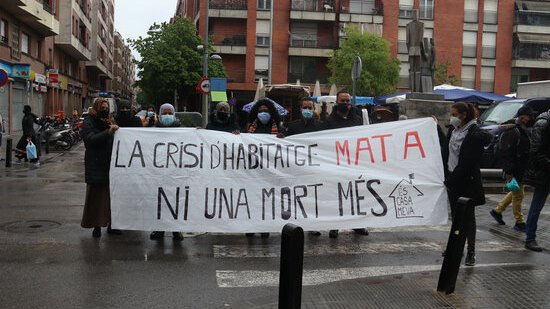 Un moment de la manifestació (ACN)