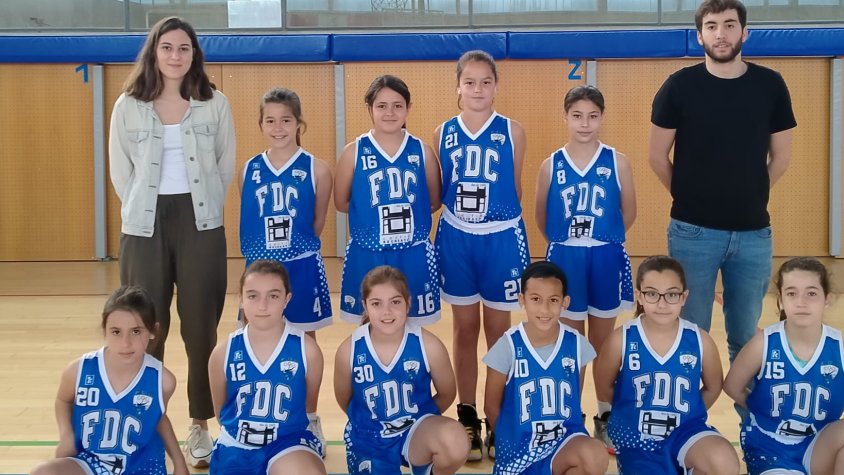 L'equip premini femení del Foment