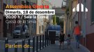 Assemblea oberta d’ERC per parlar sobre urbanisme, mobilitat i via pública