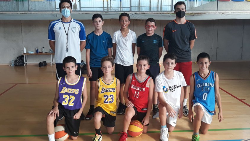 L'equip preinfantil masculí de l'FDC