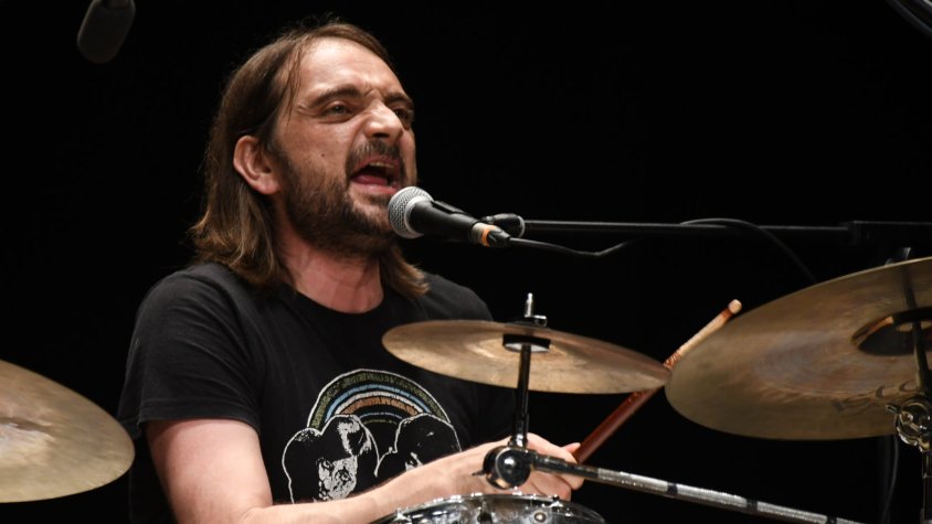 Eduard Valentí, bateria i vocalista de la Firal Band