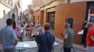 Els veïns del carrer Indústria exposen els seus dubtes sobre les obres de reforma al sector