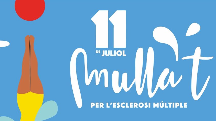 Diumenge a la piscina, campanya Mulla't pèr l'esclerosi múltiple