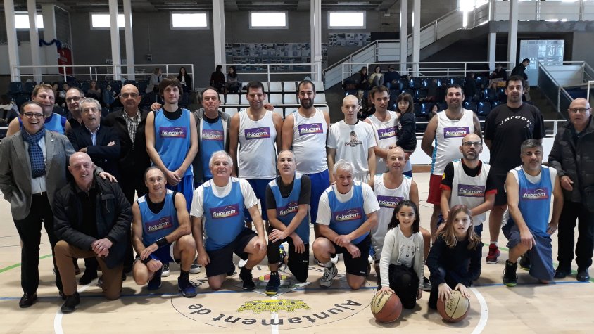 Els participants masculins en la jornada