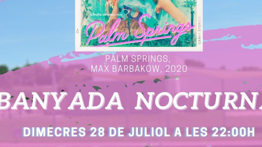 Dimecres que ve, cinema i bany a la piscina