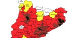 Tanquen els accesos a les Gavarres pel perill d'incendis forestals