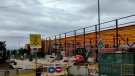 Talls de circulació per obres a la carretera de Caldes