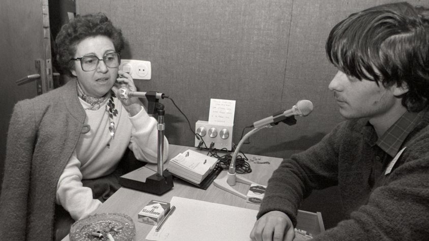 Inauguració de Ràdio Saturn, al 1982