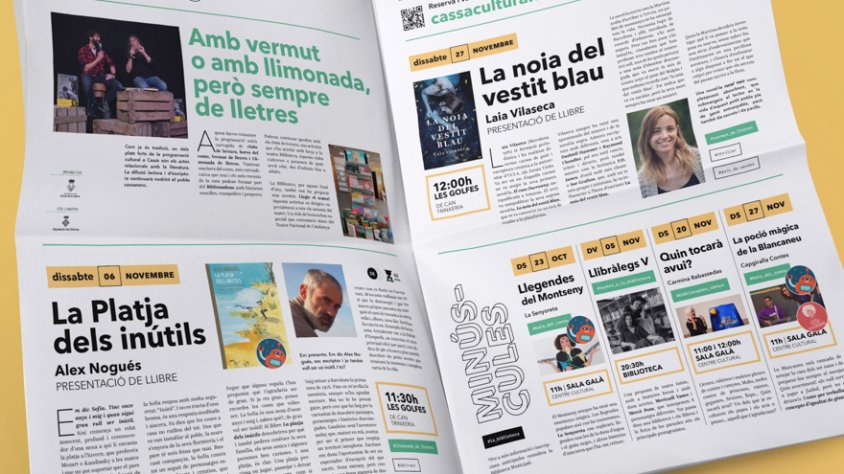 El fulletó de la programació cultural canmvia de fomrat