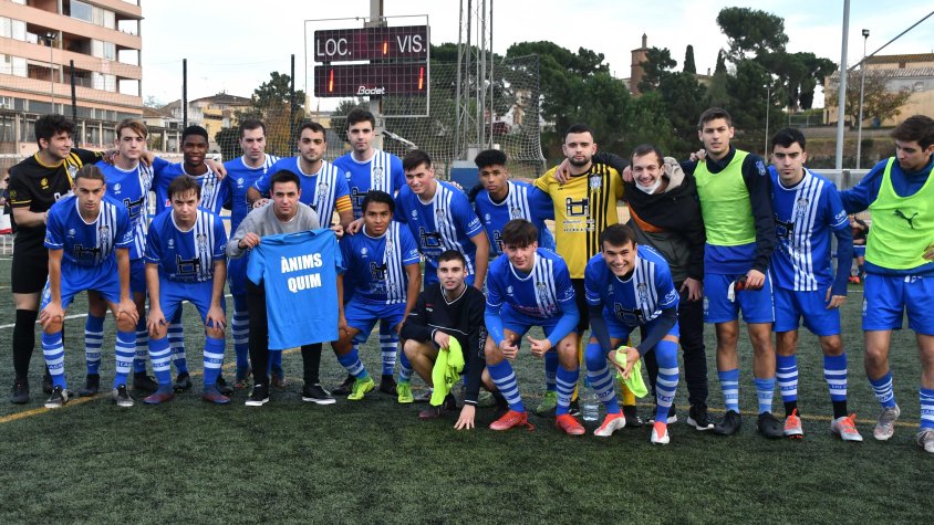 El filial va donar ànms al seu company Quim