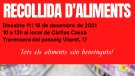 Recollida d'aliments des de Càritas Cassà