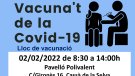Dimecres, nova sessió de vacunació massiva
