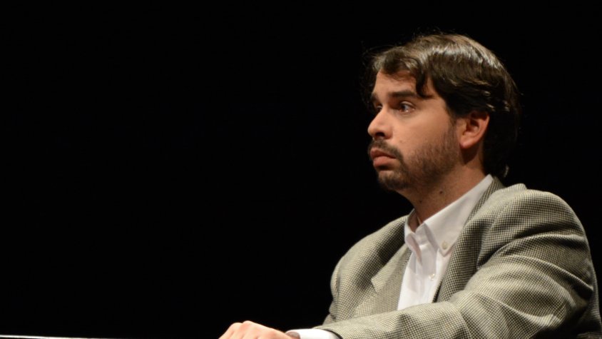 Robert Batllosera , en una de les actuacions amb el Grup de Teatre Cassanenc