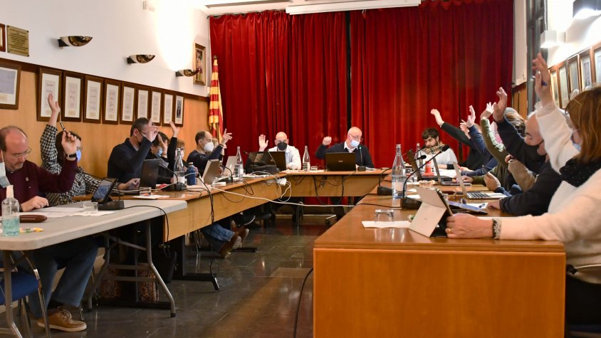 Una votació unànime en el ple d'aquest vespre