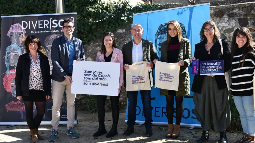 Tècnics i polítics, després de l'acte de presentació
