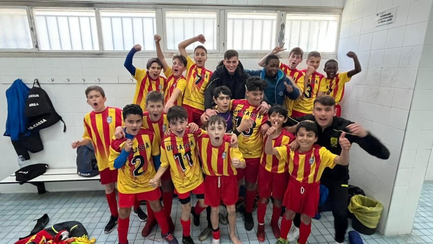 Victòria de l'equip infantil B