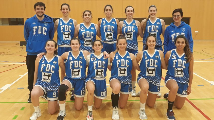 L'equip sènior femení A del Foment