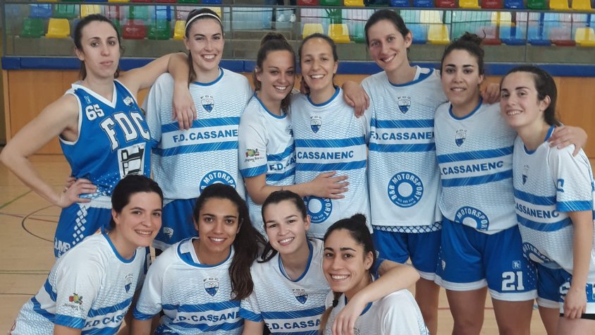 L'equip sènior femení del Foment de 1a catalana