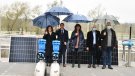 La consellera Teresa Jordà inaugura l'ampliació de la depuradora de Cassà