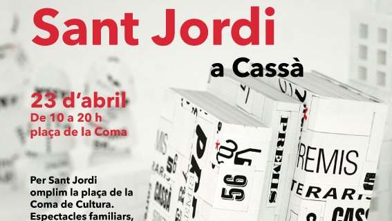 La Diada de Sant Jordi recupera les parades i activitats a la plaça de la Coma