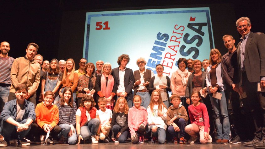 Imatge de guardonats de fa 5 anys