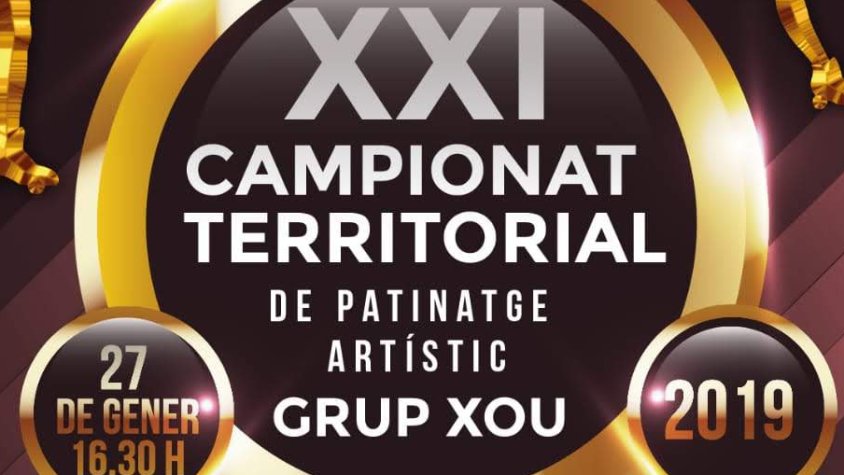 El Foment particpa al campionat Territorial de Patinatge Artístic de Grups Xou