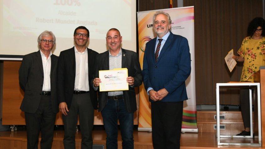 L'ajuntament de Cassà renova el guardó del 100% de transparència del segell Infoparticipa
