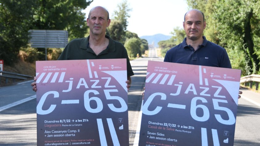 Els regidors Ramionet i Casabó, en la presentació del cicle