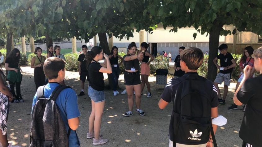 Estudiants d'arreu d'Europa participen en un programa Erasmus a l'Institut de Cassà