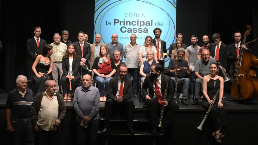 Foto de família, després del concert