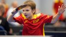El jugador del TT Cassà Ladimir Mayorov, segon al màster Stiga de Bèlgica