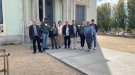 Els alumnes de català visiten el poble