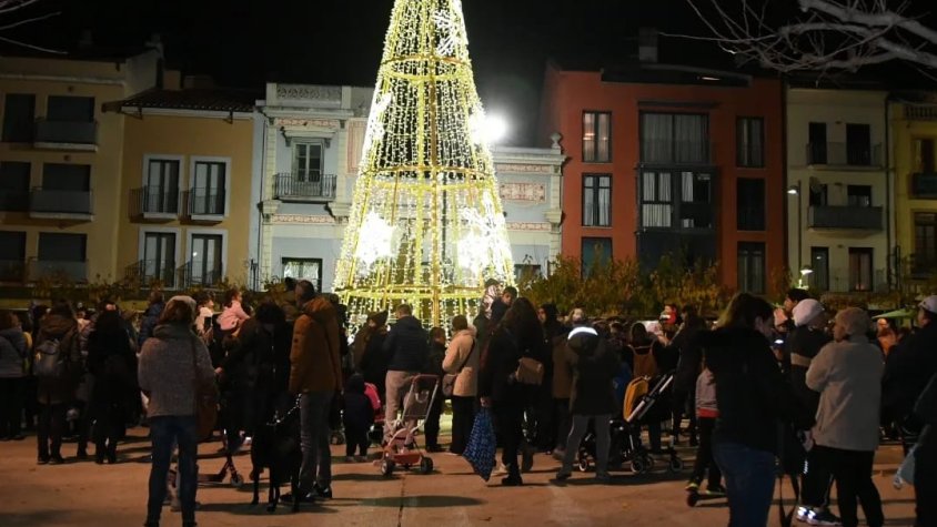 Inauguració de l'enllumenat