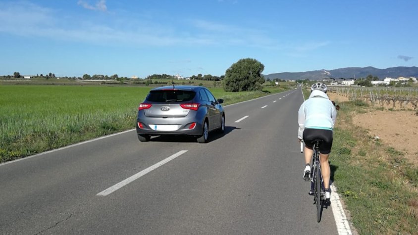Motoristes, vianants i ciclistes: els més vulnerables a les carreteres gironines