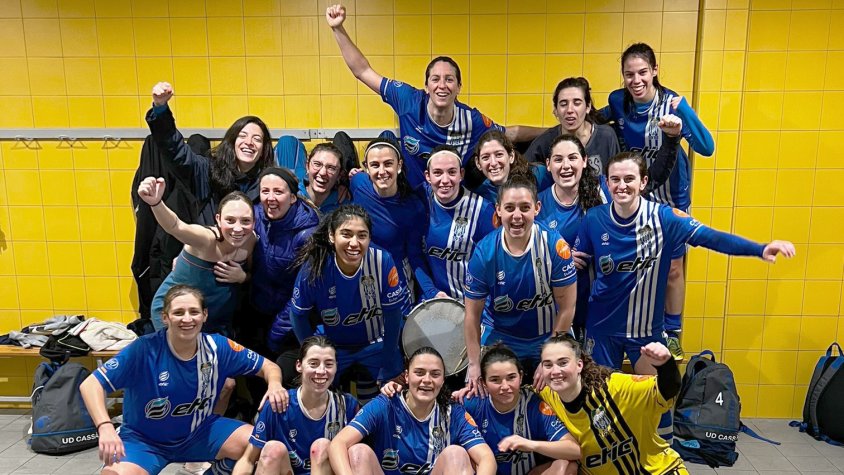 Victòria final del sènior femení de la UD Cassà