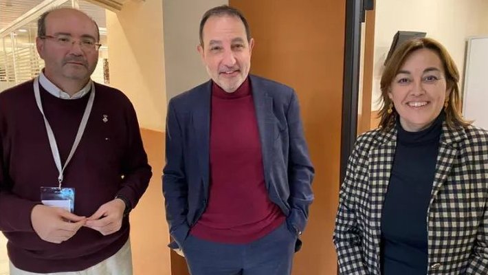 Montsuñer, Espadalé i Paneque en presentar la proposta. Foto Instagram PSCCASSA