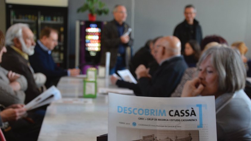 Gerard Bagué evoca el Cassà de tavernes cafès i casinos